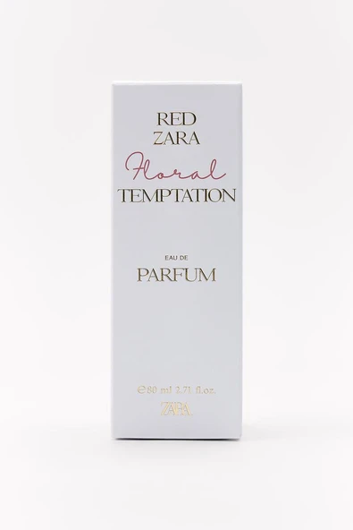 RED ZARA FLORAL TEMPTATION EDP 80 ML - Resim 4