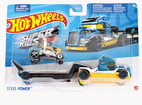 HOT WHEELS SUPER RIGS STEEL POWER - Resim 2