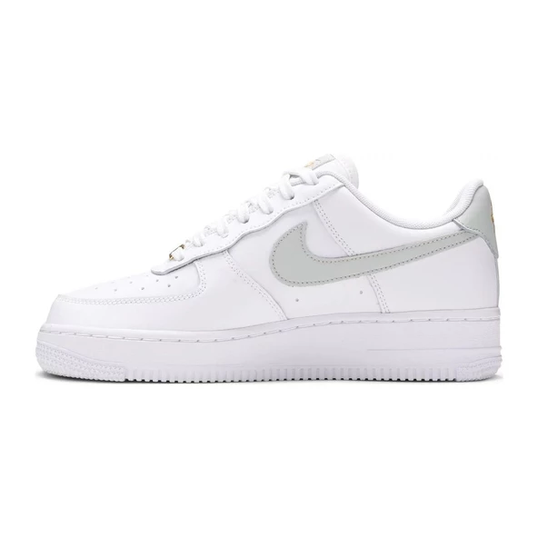 Nike Air Force 1 Low White Grey Gold - Resim 3