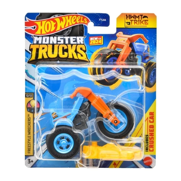 Hot Wheels Monster Trucks 1:64 Arabalar HWMT Trike FYJ44-HTM37 ürün görseli 1