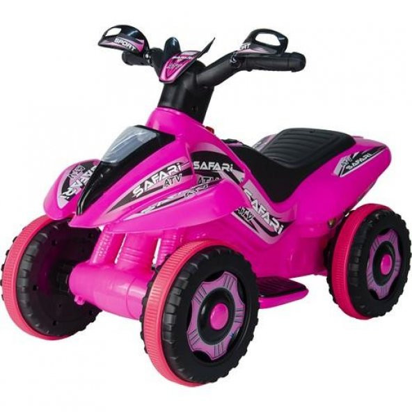 UJ Toys 6V Akülü ATV Safari Pembe ürün görseli 1