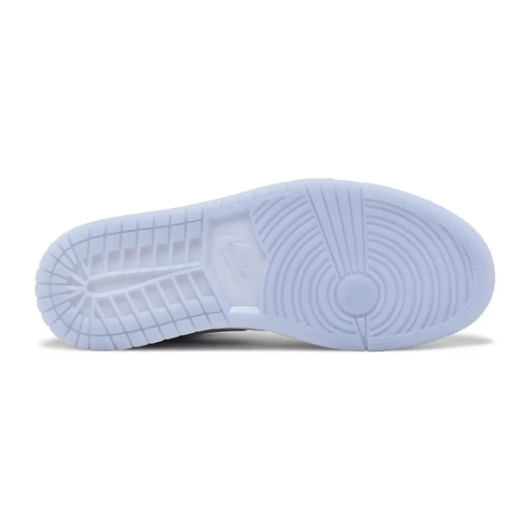 Air Jordan 1 Low White Wolf Grey - Resim 5