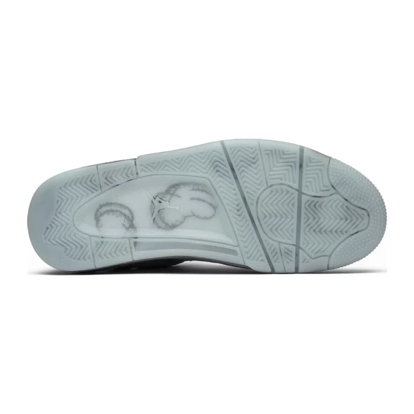 Air Jordan 4 Retro Kaws Cool Grey - Resim 5