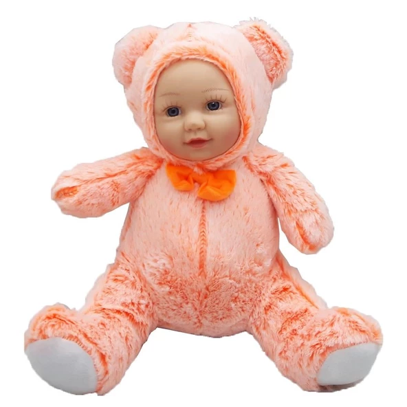 Halley Sevimli Gerçek Bebek Yüzlü Ayıcık 30CM - Resim 2