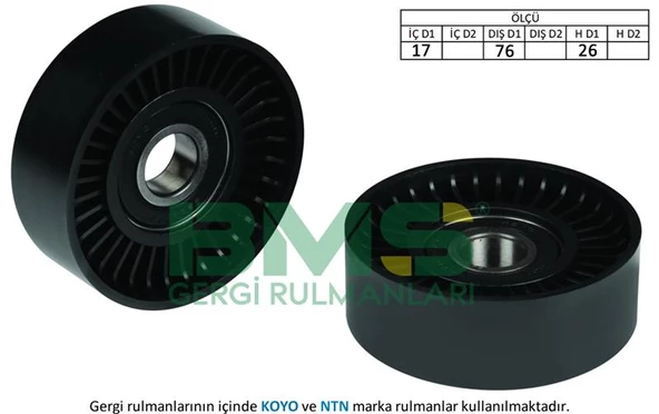 ALTERNATÖR GERGİ RULMANI PASSAT-GOLF5/6-JETTA-A3-IBIZA-LEON 2005 1.4TSI-1.6FSI CAXA-BLF-BAG-BLP ürün görseli 1