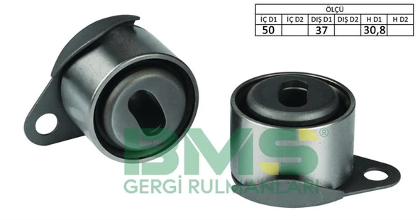 ALTERNATÖR GERGİ RULMANI 50 37 30.8 DEMİR CARISMA-MOVANO-VIVARO-MEGANE ürün görseli 1