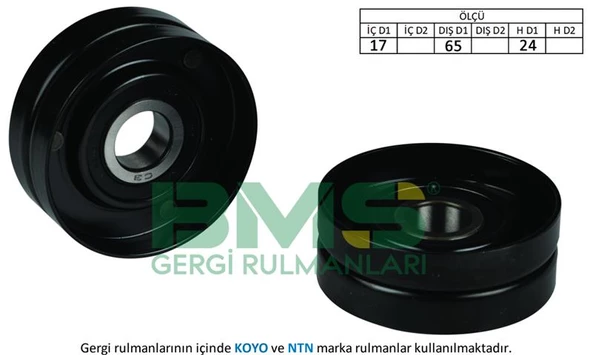 ALTERNATÖR GERGİ RULMANI GOLF7-A3-LEON-CADDY-TIGUAN 1.6-2.0 TDI CLHA-CRKB-CLHB-CRKA ürün görseli 1