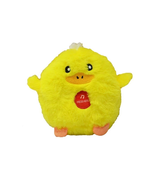 Sevimli Sesli Mini Ördek Peluş Sarı 10 CM - Uyku Ve Oyun Arkadaşı Peluş Oyuncak ürün görseli 1