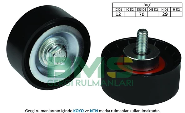 ALTERNATÖR GERGİ RULMANI DAILY-DUCATO 2.3JTD 02 ürün görseli 1
