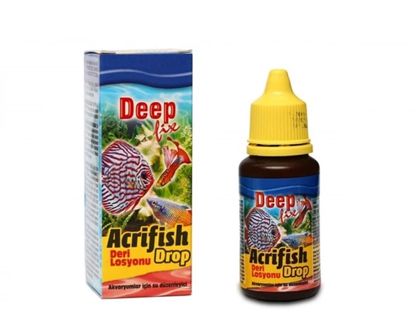 Deep Fix Acrifish Drop Akvaryum Balığı Deri Losyonu 30 ml. ürün görseli 1