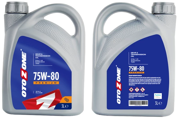 ŞANZIMAN YAĞI 75W-80 3LİTRE GL-5 ürün görseli 1