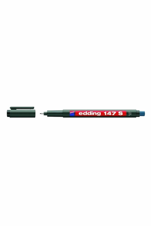 Edding Asetat Kalemi Permanent S Seri 0.3 MM Kırmızı 147 S (10 Lu Paket) ürün görseli 1