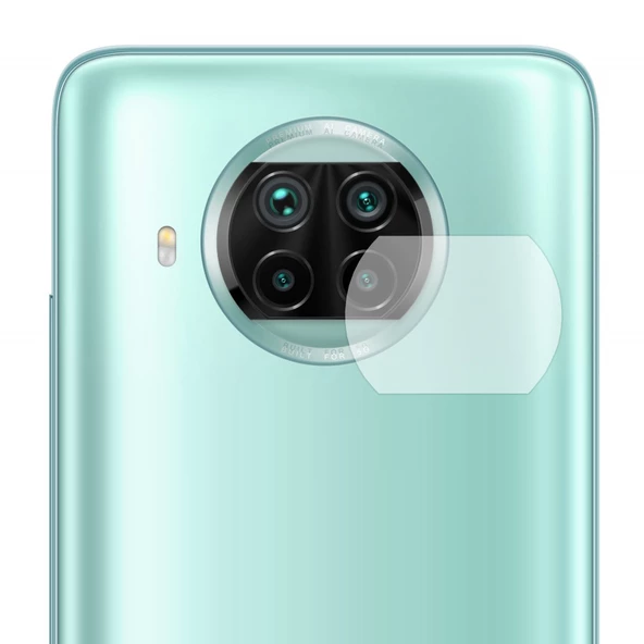 Xiaomi Mi 10T Lite Kamera Lens Koruyucu Nano Cam Şeffaf Tam Kaplama ürün görseli 1