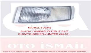 SİNYAL LAMBASI DUYSUZ SAĞ DUCATO-BOXER-JUMPER 94-01 ürün görseli 1