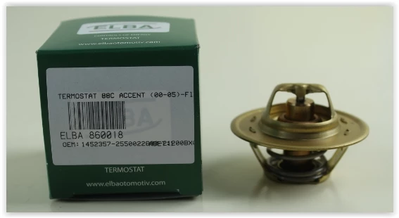 TERMOSTAT 88C ACCENT 00-05 -FIESTA 89-95 -GETZ 02-05 -MICRA 03-10 -NOTE 06 1.3-1.5-1.4 ürün görseli 1