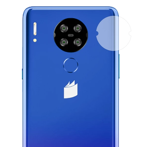 Reeder P13 Blue Max Lite Kamera Lens Koruyucu Nano Cam Şeffaf Tam Kaplama ürün görseli 1