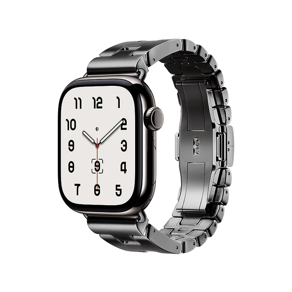 Gpack Apple Watch SE 2 2022 44mm Kordon Metal Kordon Strap Kayış KRD125 ürün görseli 1