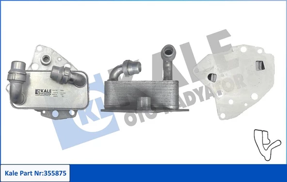 YAĞ SOĞUTUCU RADYATÖRÜ INSIGNIA A 08 17 ASTRA J 10 15 ZAFIRA C 11 DOBLO-BRAVO 2.0 CDTI-MTJ A20DTH A20DTC A20DTE Y20DTH ürün görseli 1