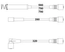 BUJİ KABLOSU VECTRA A 1.8i-2.0 NZ-NE ürün görseli 1