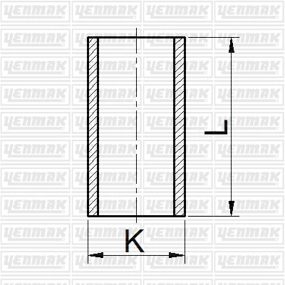 MOTOR GÖMLEĞİ PARTNER XUD9 83.00 ÇAP STD ürün görseli 1