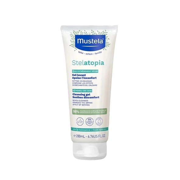 Mustela Stelatopia Cleansing Gel 200 ml ürün görseli 1