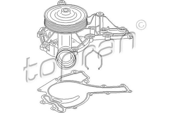 DEVIRDAIM POMPASI MERCEDES M272 W203 W204 CL203 C209 W211 W212 C207 R172 ürün görseli 1