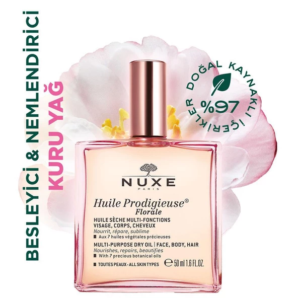Nuxe Huile Prodigieuse Florale Çok Amaçlı Kuru Yağ 50ml ürün görseli 1