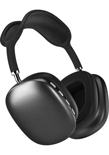 Maxron Siyah P9 Lite Bluetooth 5.3 Kulak Üstü Kulaklık - 10 Saat Müzik, Micro SD & Type-C Şarj ürün görseli 1
