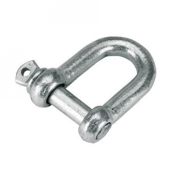 GALVANİZLİ ZİNCİR KİLİDİ MAPA U KİLİT  12 MM 10 ADET ürün görseli 1