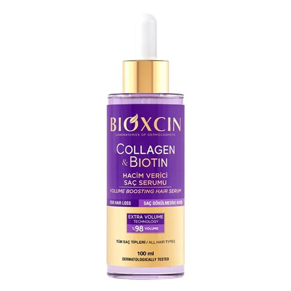 BİOXCİN SAÇ SERUM COLLAGEN BİOTİN 100 ML ürün görseli 1