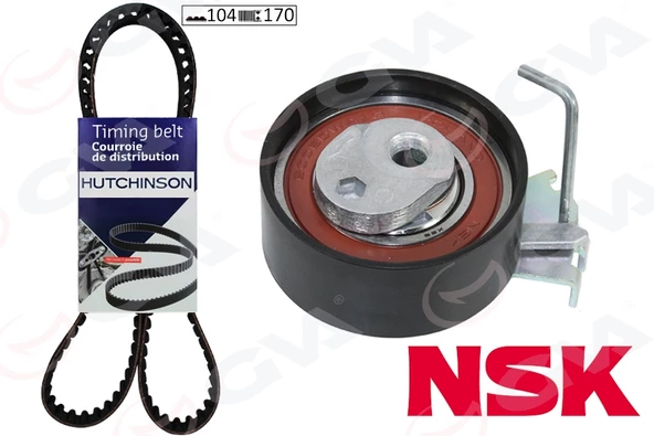 EKSANTRİK GERGİ KİTİ 104x170 206-207-306-307-BIPPER-PARTNER-BERLINGO-C2-NEMO-FIORINO 1.4 K015575XS ürün görseli 1