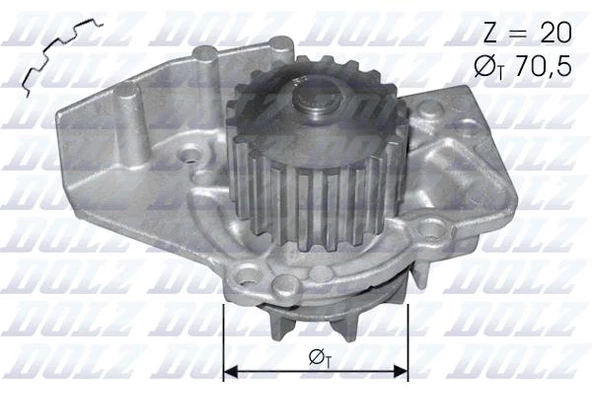 DEVİRDAİM PARTNER-BERLINGO-C5-307-EXPERT-BOXER-JUMPY-JUMPER-SCUDO-DUCATO 2.0HDI DW10 ürün görseli 1