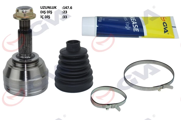 AKS KAFASI DIŞ ÖN CLIO IV 1.5 DCI 12- 75-90HP - 16- 110HP 6 MISKETLI 23x33x49 144mm ürün görseli 1