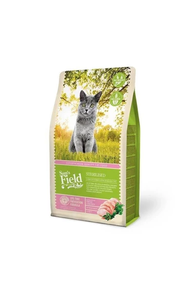 Sam´s Field Cat Sterilized 7,5 kg SKT: 05/2027 ürün görseli 1