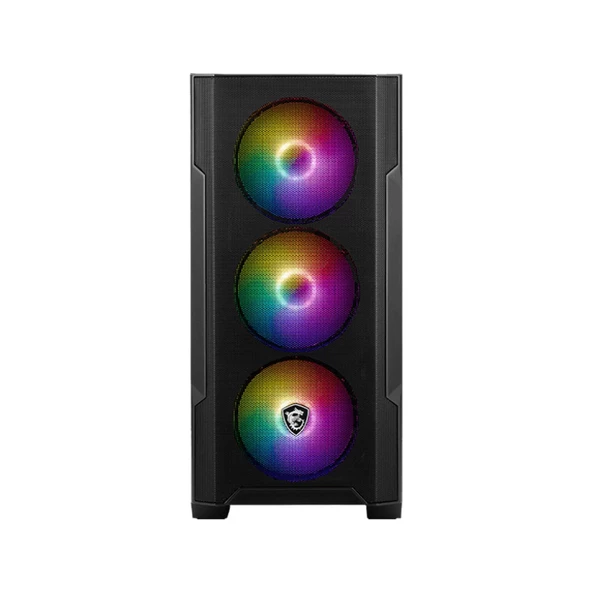 MSI MAG FORGE M100A D60 600W 80 Plus Rainbow Fanlı mATX Gaming Kasa ürün görseli 1