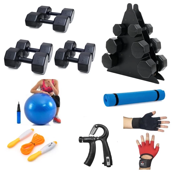 Ps Spor 3 Set Dambıl,Stand Ve Spor Seti ürün görseli 1