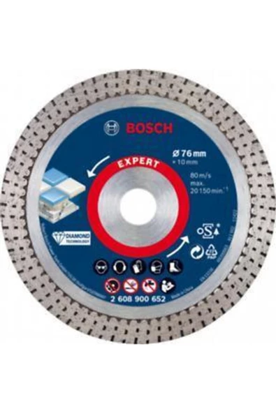 EXP HardCeramic Elmas Kesme Diski 76 mm - Resim 2