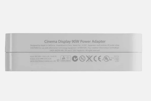 Apple Cinema Display 65W A1096 Power Adapter A1097 - Resim 3