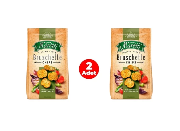 Maretti Bruschette Medıterranean Vegetables Akdeniz Sebzeli Kızartılmış Ekmek (2 ADET) ürün görseli 1
