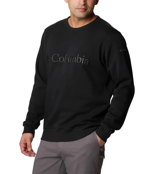 Columbia M Columbia Logo Sweatshirt - Resim 5