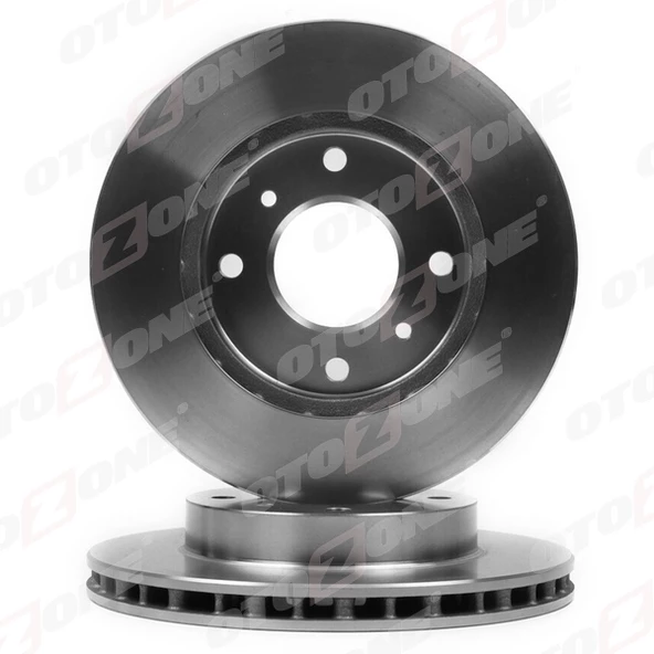ÖN FREN AYNASI NISSAN ALMERA II 00 PRIMERA 90 96 257x22x4 DELİK ürün görseli 1