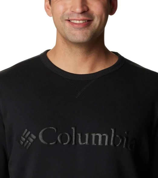 Columbia M Columbia Logo Sweatshirt - Resim 4