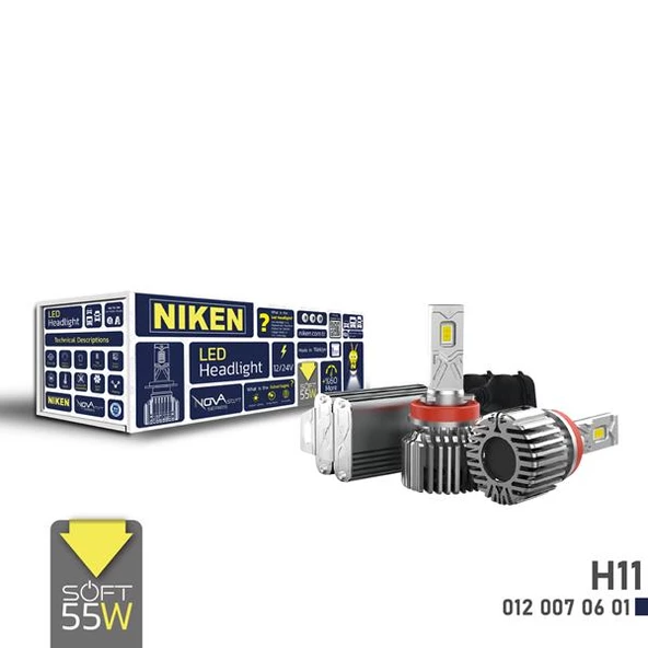 LED XENON NOVA SOFT SERISI H11 55W ürün görseli 1