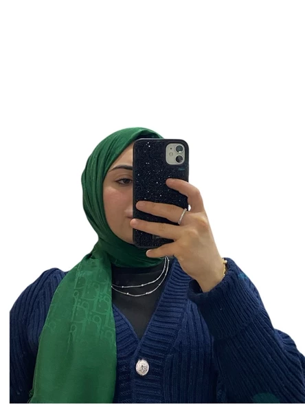 JAKARLI  DİOR DESENLİ  ŞAL 1006 - Resim 10