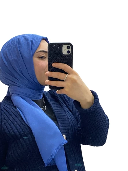 JAKARLI  DİOR DESENLİ  ŞAL 1006 - Resim 7