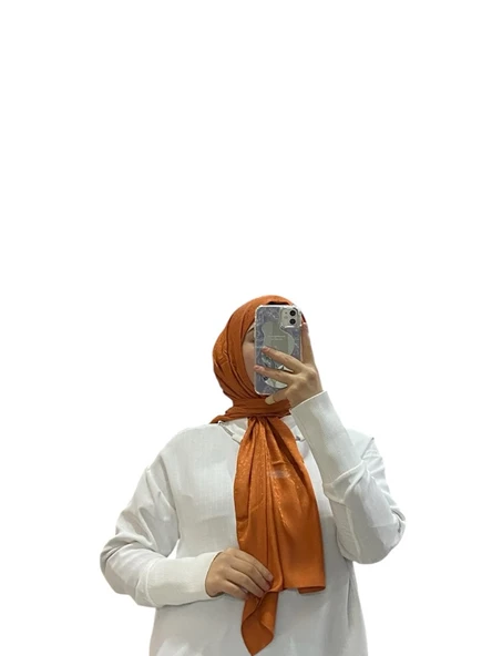 JAKARLI ÇİÇEK DESENLİ ŞAL 1005 - Resim 6