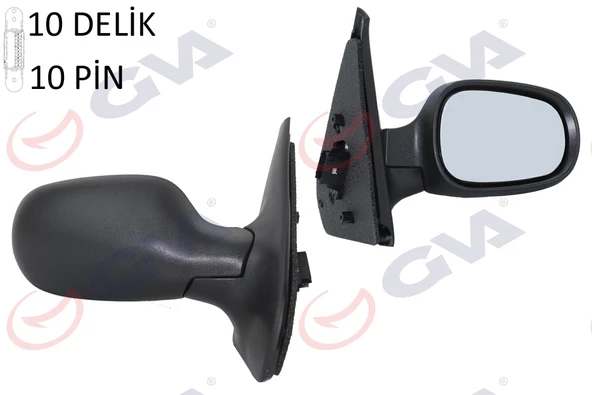 DIŞ DİKİZ AYNASI SAĞ SYMBOL 00 ELEKTRİKLİ KONVEKS 3 FİŞ VM-136EHSR ürün görseli 1