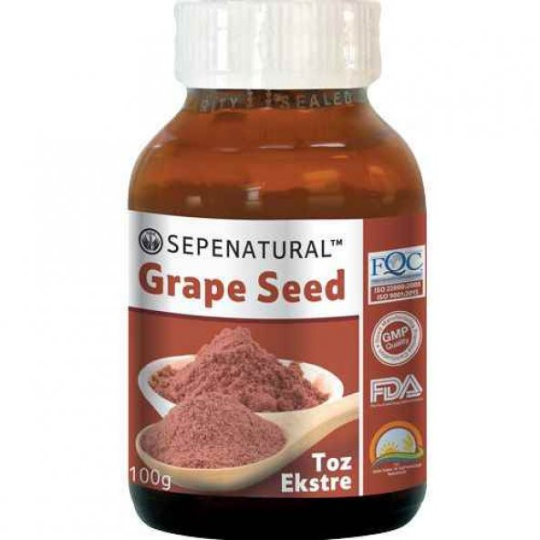 Grape Seed Extract Üzüm Çekirdeği Ekstrakt Ekstresi 100 gr ürün görseli 1