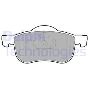 ÖN BALATA VOLVO S60 00-10 S80 98-06 V70 97-07 XC70 00-07 S70 97-00 ürün görseli 1