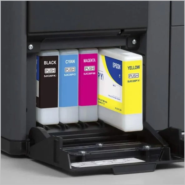 Epson ColorWorks TM-C7500 Renkli Endüstriyel Barkod Yazıcı (USB, ETH) ürün görseli 1